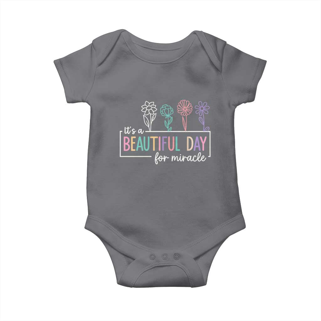 Its a Beautiful Day For IVF Miracle Baby Onesie Transfer Day Infertility Support Gift - Wonder Print Shop