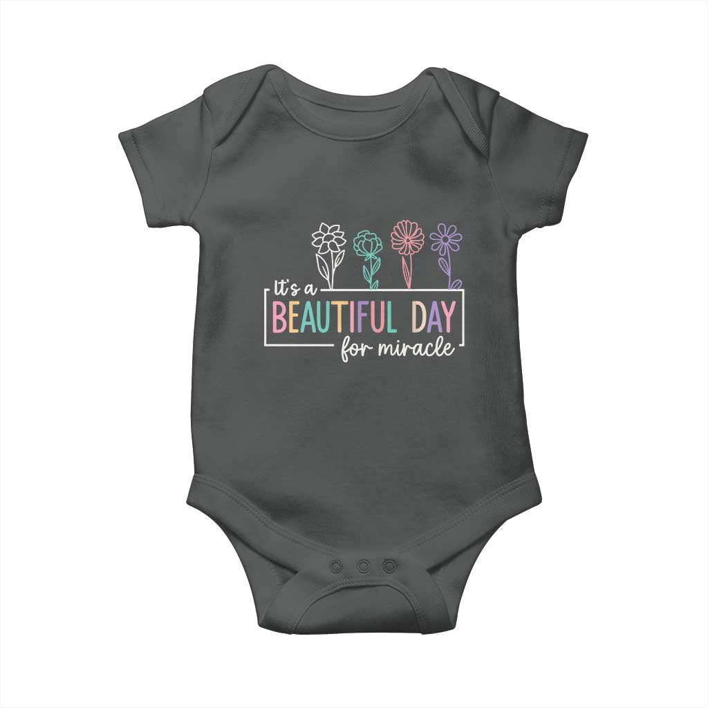 Its a Beautiful Day For IVF Miracle Baby Onesie Transfer Day Infertility Support Gift - Wonder Print Shop