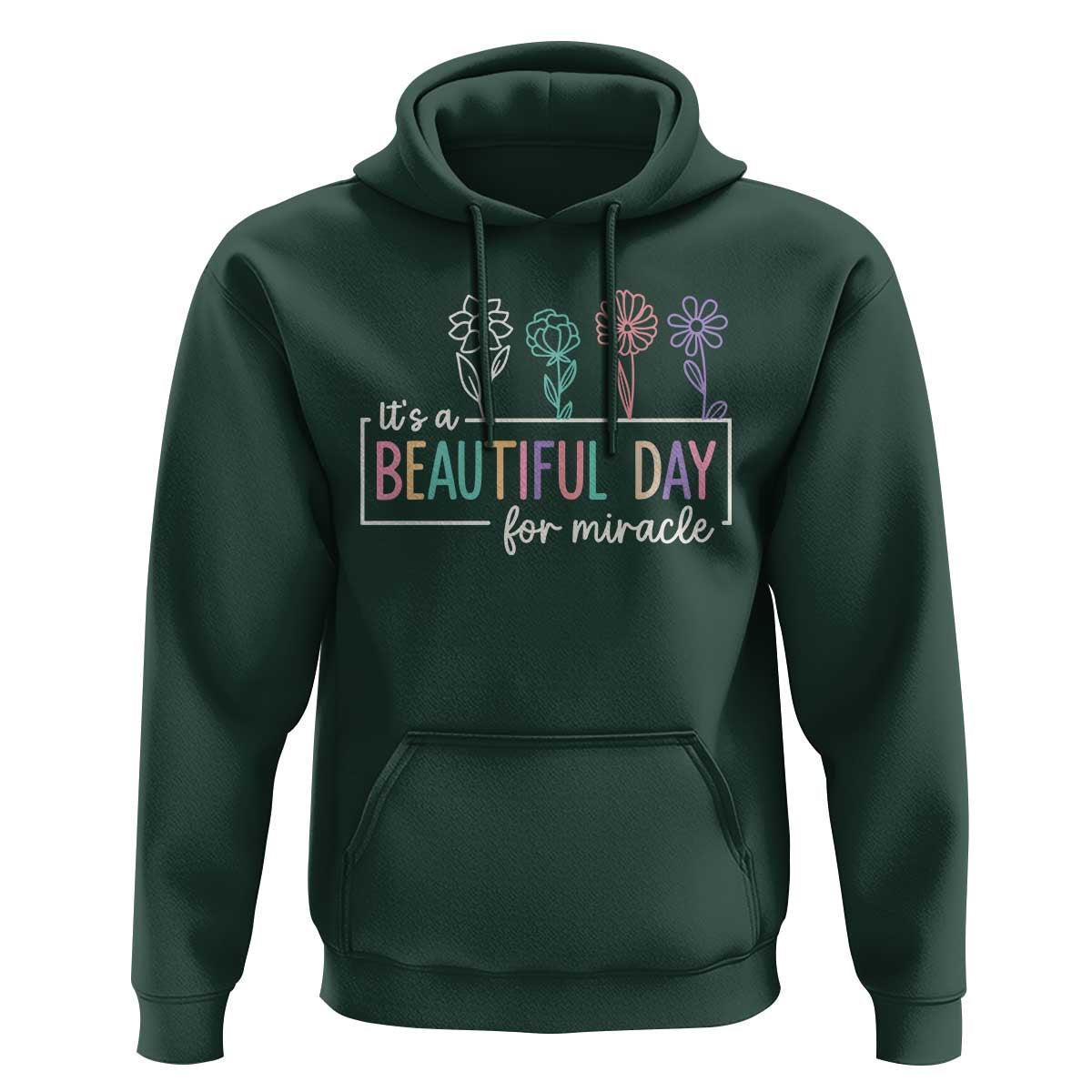 Its a Beautiful Day For IVF Miracle Hoodie Transfer Day Infertility Support Gift - Wonder Print Shop