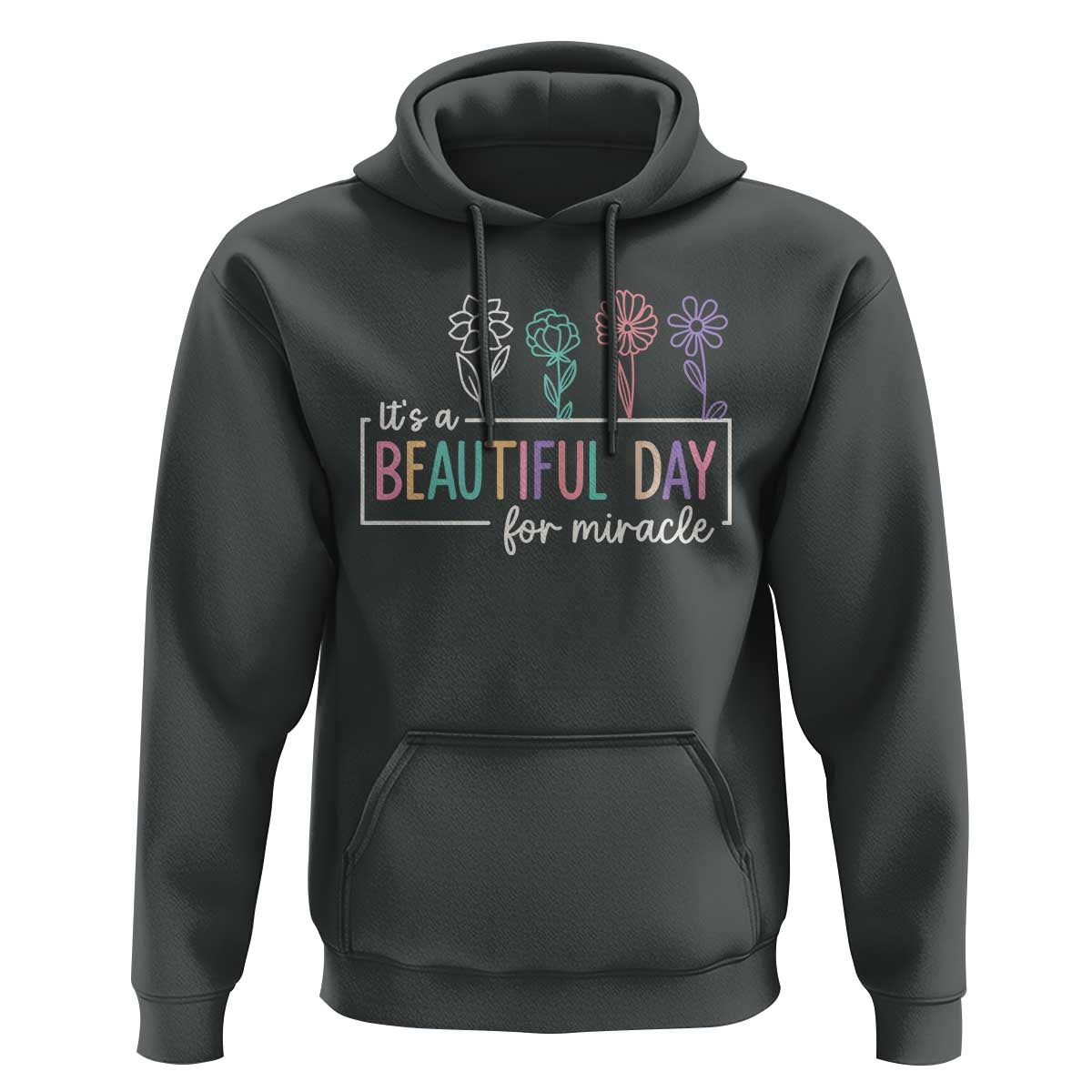 Its a Beautiful Day For IVF Miracle Hoodie Transfer Day Infertility Support Gift - Wonder Print Shop
