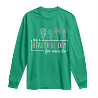 Its a Beautiful Day For IVF Miracle Long Sleeve Shirt Transfer Day Infertility Support Gift - Wonder Print Shop