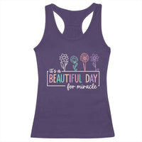 Its a Beautiful Day For IVF Miracle Racerback Tank Top Transfer Day Infertility Support Gift - Wonder Print Shop