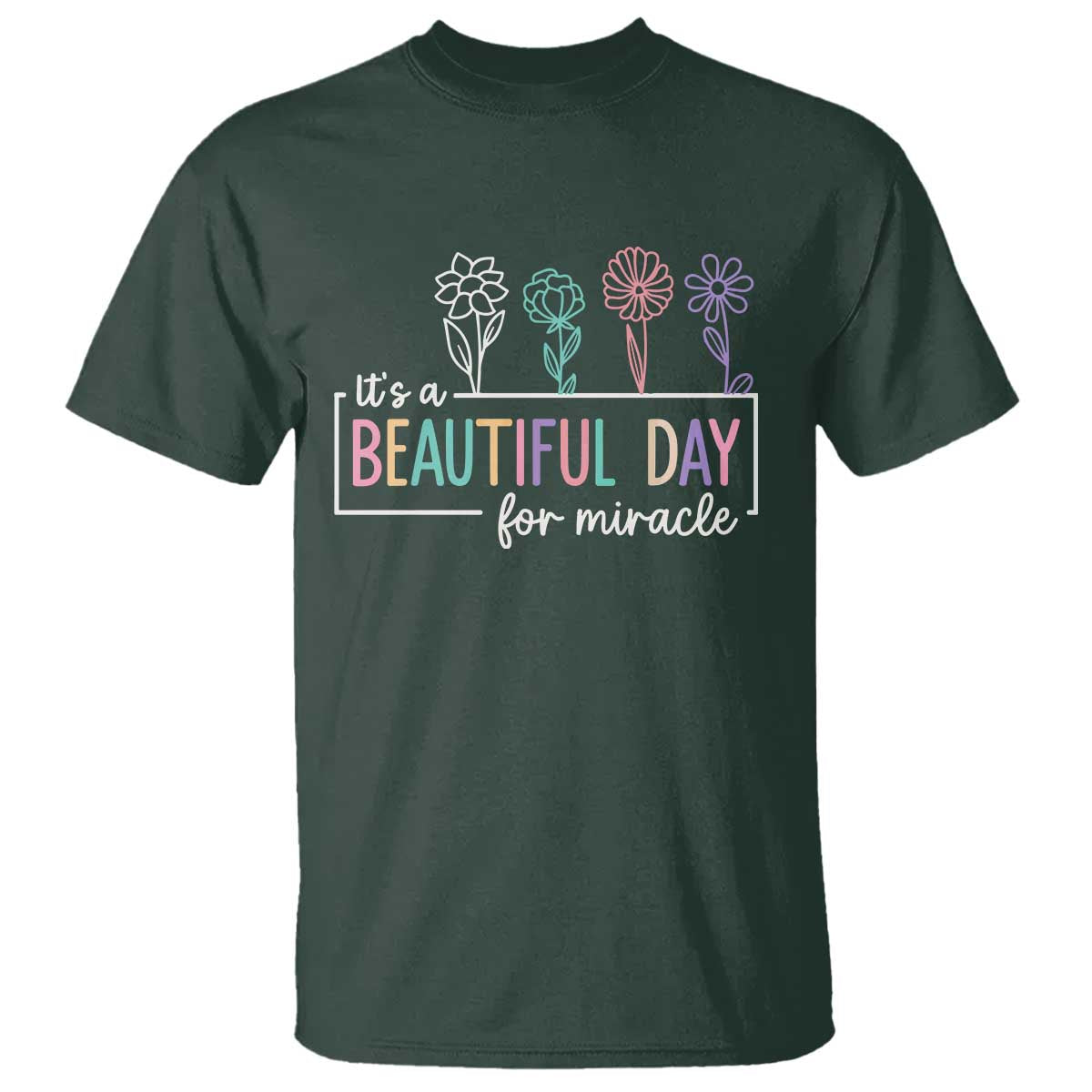 Its a Beautiful Day For IVF Miracle T Shirt Transfer Day Infertility Support Gift - Wonder Print Shop