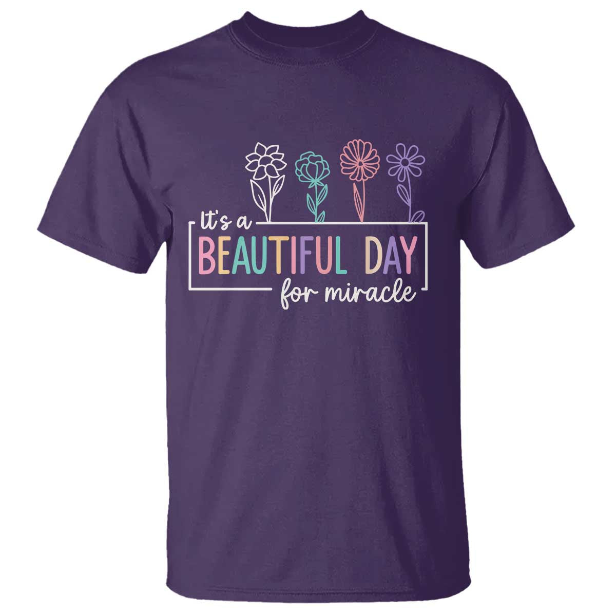 Its a Beautiful Day For IVF Miracle T Shirt Transfer Day Infertility Support Gift - Wonder Print Shop