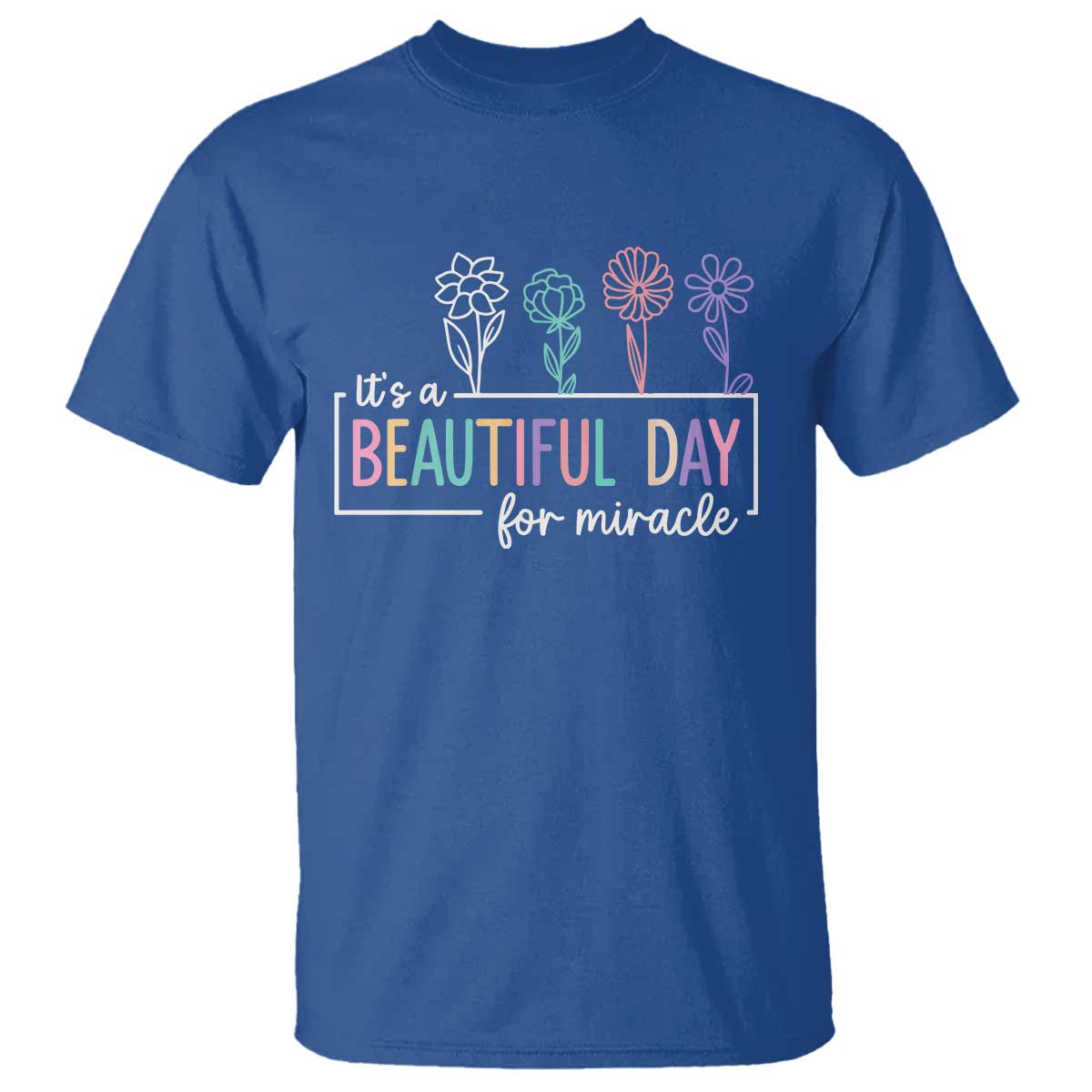 Its a Beautiful Day For IVF Miracle T Shirt Transfer Day Infertility Support Gift - Wonder Print Shop