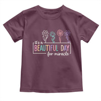 Its a Beautiful Day For IVF Miracle Toddler T Shirt Transfer Day Infertility Support Gift - Wonder Print Shop