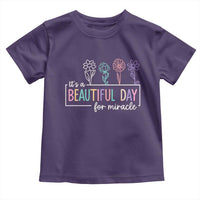 Its a Beautiful Day For IVF Miracle Toddler T Shirt Transfer Day Infertility Support Gift - Wonder Print Shop