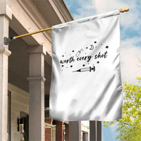 Worth Every Shot Garden Flag IVF Baby Pregnancy Announcement - Wonder Print Shop