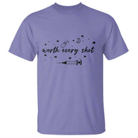 Worth Every Shot T Shirt IVF Baby Pregnancy Announcement - Wonder Print Shop