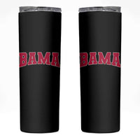 Vintage Bama Skinny Tumbler Retro Varsity Alabama Football Lover AL State - Wonder Print Shop