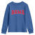 Vintage Bama Youth Sweatshirt Retro Varsity Alabama Football Lover AL State - Wonder Print Shop