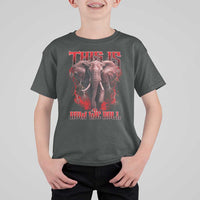 Alabama Fan T Shirt For Kid This Is How We Roll Bama Mascot Game Day - Wonder Print Shop