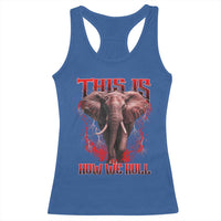 Alabama Fan Racerback Tank Top This Is How We Roll Bama Mascot Game Day - Wonder Print Shop