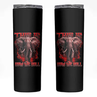 Alabama Fan Skinny Tumbler This Is How We Roll Bama Mascot Game Day - Wonder Print Shop
