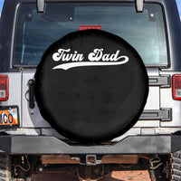 Twin Dad Spare Tire Cover Vintage Retro Style Fathers Day Presents - Wonder Print Shop