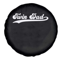 Twin Dad Spare Tire Cover Vintage Retro Style Fathers Day Presents - Wonder Print Shop