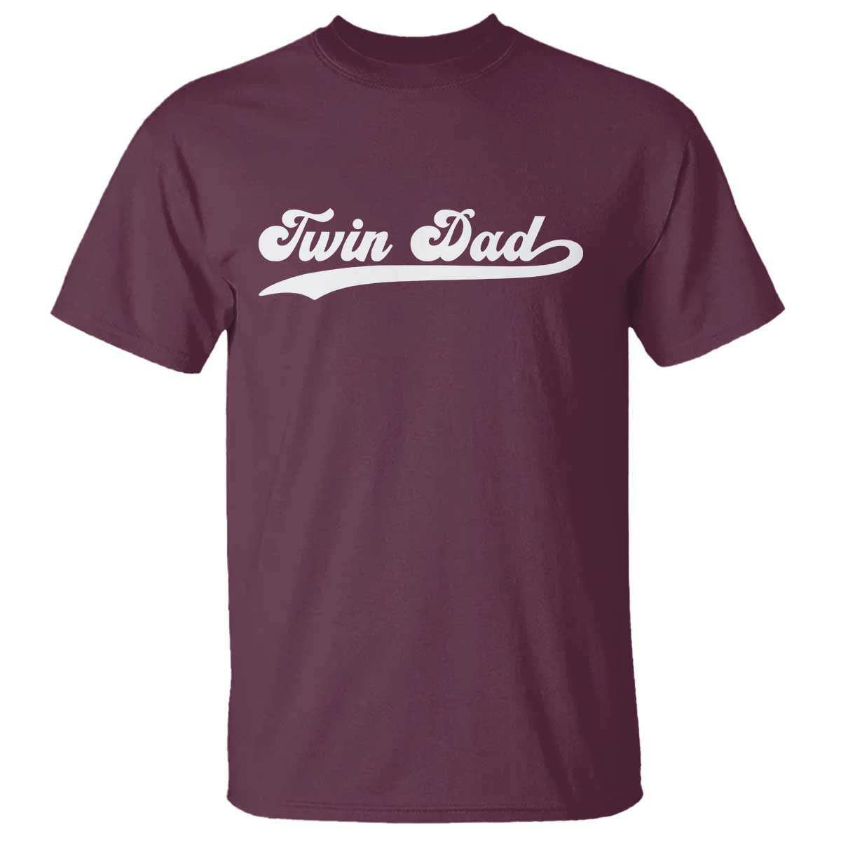 Twin Dad T Shirt Vintage Retro Style Fathers Day Presents - Wonder Print Shop