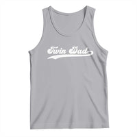 Twin Dad Tank Top Vintage Retro Style Fathers Day Presents - Wonder Print Shop