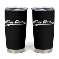 Twin Dad Tumbler Cup Vintage Retro Style Fathers Day Presents - Wonder Print Shop