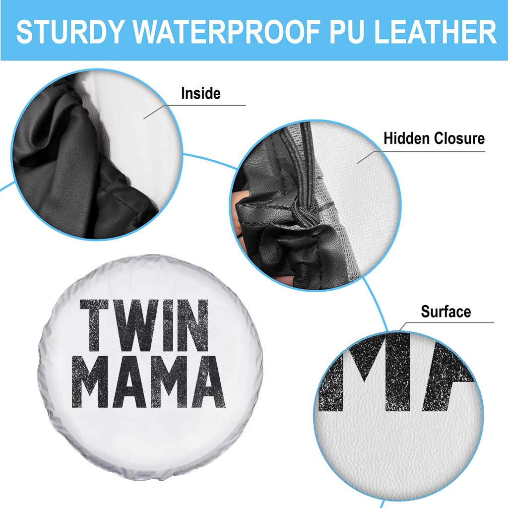Twin Mama Spare Tire Cover Pregnancy Announcement New Mom Mothers Day Gift