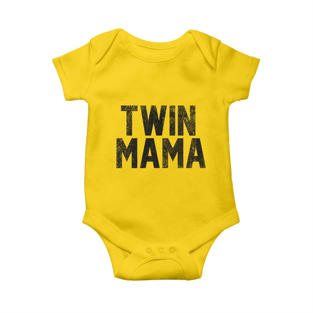 Twin Mama Baby Onesie Pregnancy Announcement New Mom Mothers Day Gift