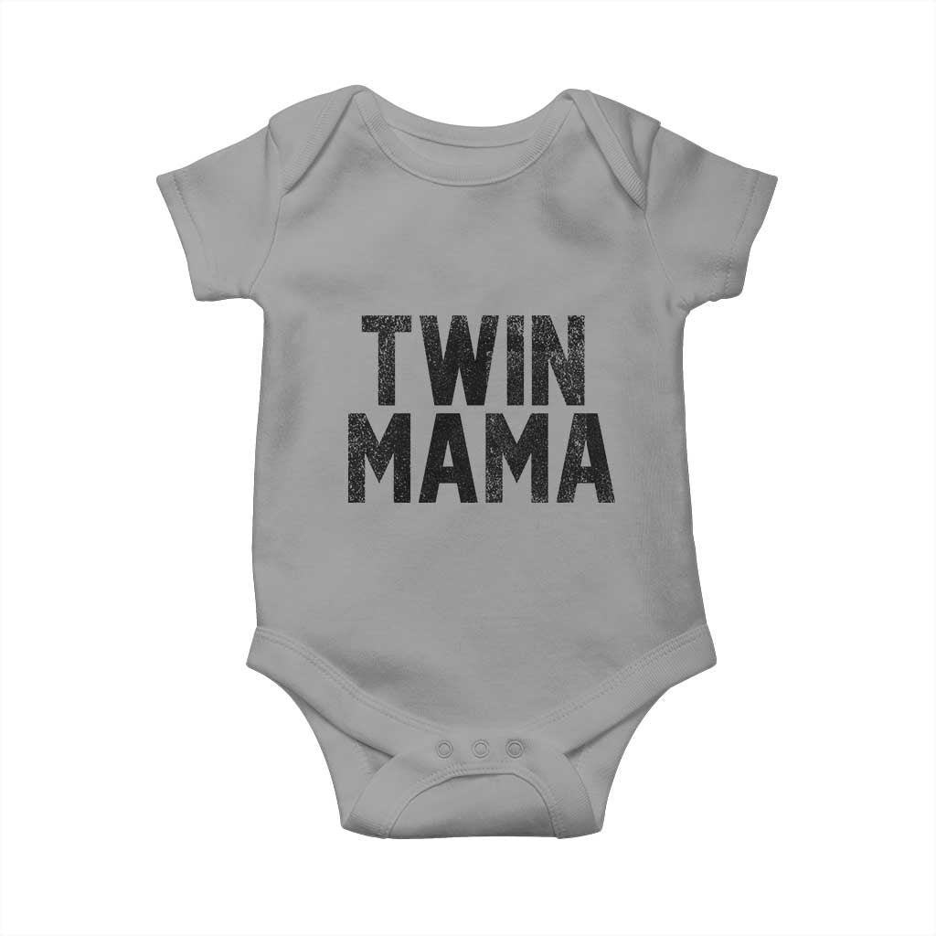 Twin Mama Baby Onesie Pregnancy Announcement New Mom Mothers Day Gift