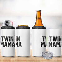 Twin Mama 4 in 1 Can Cooler Tumbler Pregnancy Announcement New Mom Mothers Day Gift