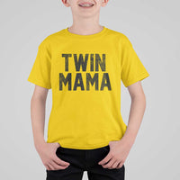 Twin Mama T Shirt For Kid Pregnancy Announcement New Mom Mothers Day Gift