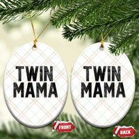 Twin Mama Ceramic Ornament Pregnancy Announcement New Mom Mothers Day Gift