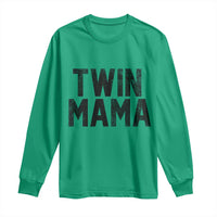 Twin Mama Long Sleeve Shirt Pregnancy Announcement New Mom Mothers Day Gift