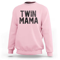 Twin Mama Sweatshirt Pregnancy Announcement New Mom Mothers Day Gift