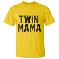 Twin Mama T Shirt Pregnancy Announcement New Mom Mothers Day Gift