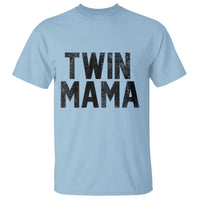 Twin Mama T Shirt Pregnancy Announcement New Mom Mothers Day Gift