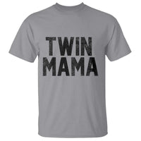 Twin Mama T Shirt Pregnancy Announcement New Mom Mothers Day Gift