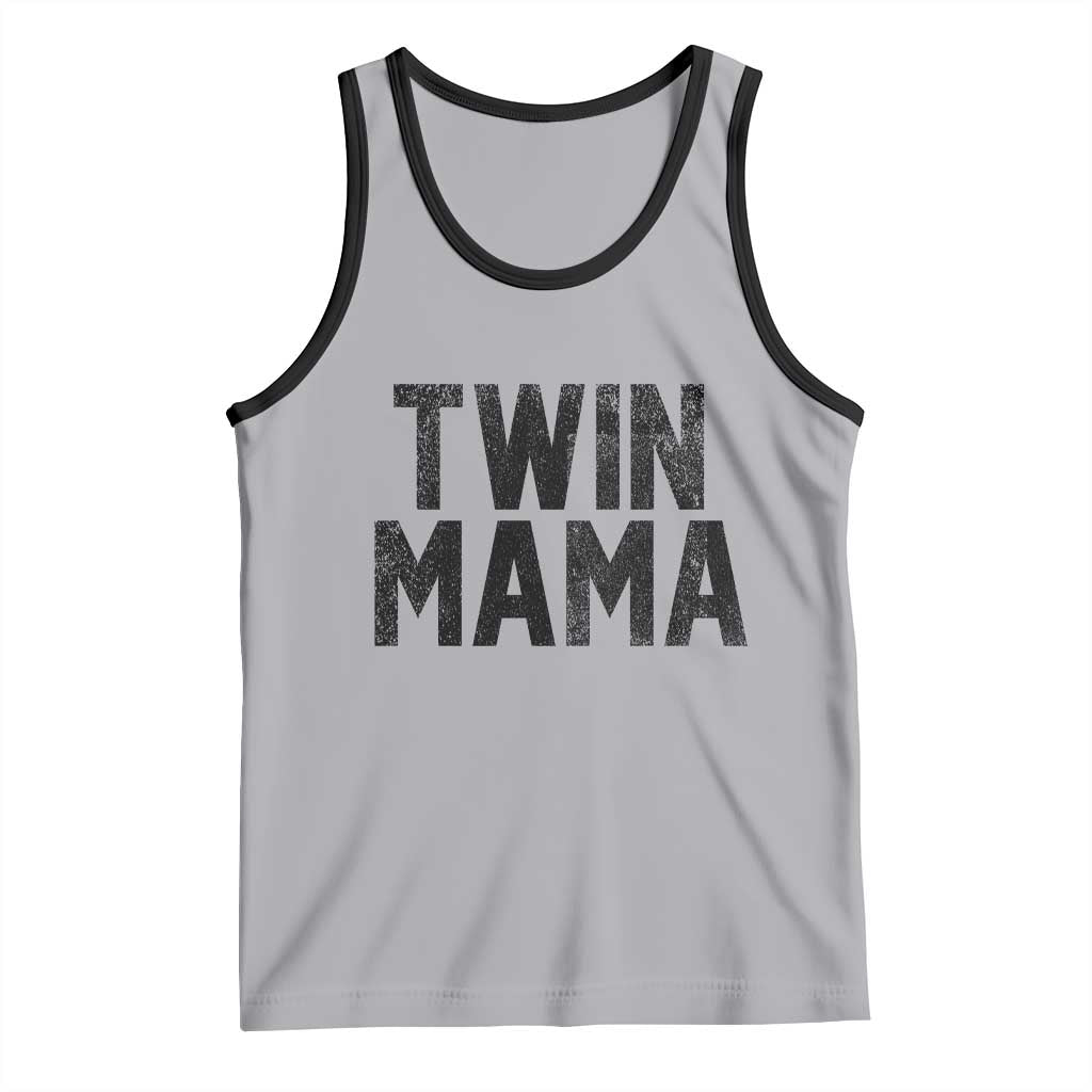 Twin Mama Tank Top Pregnancy Announcement New Mom Mothers Day Gift
