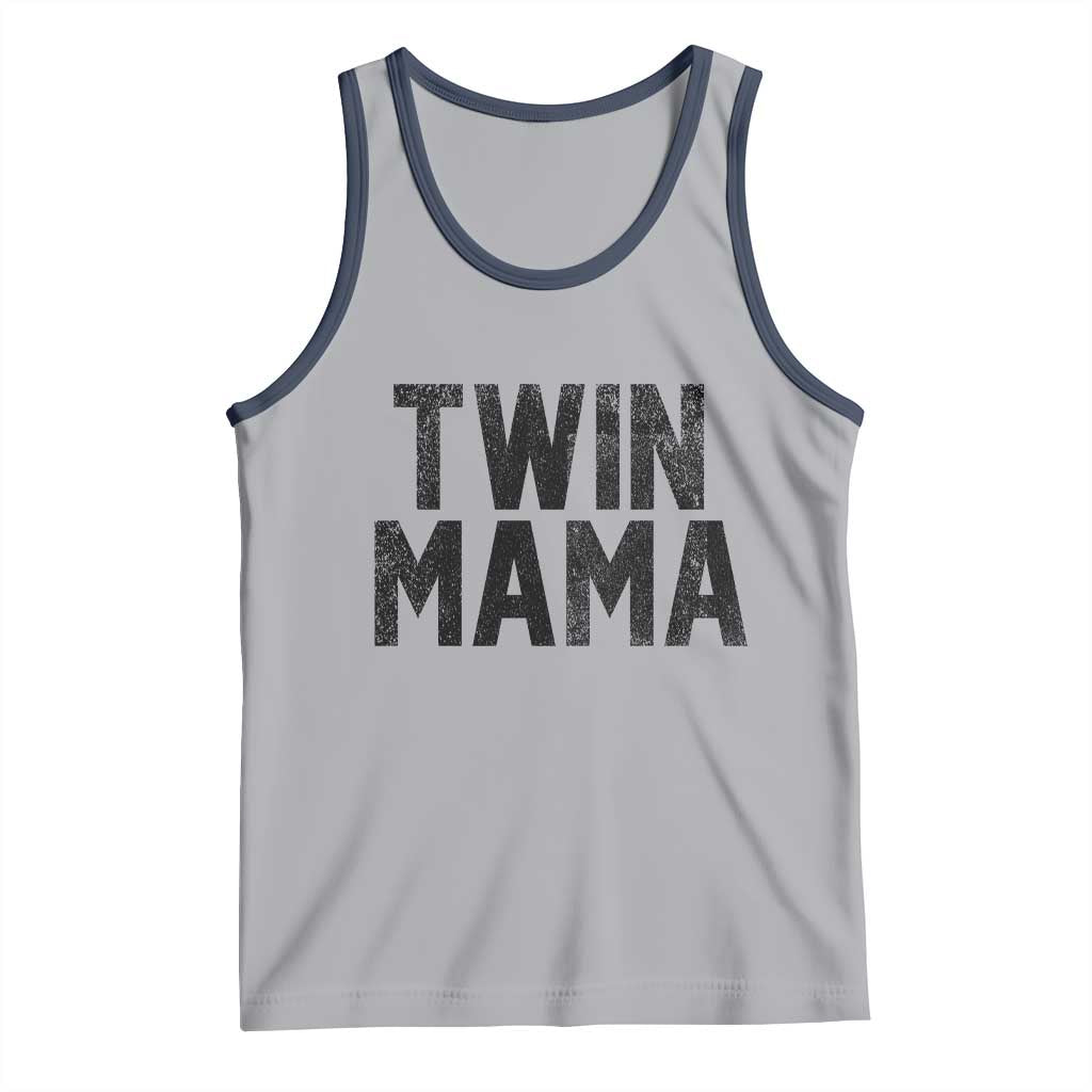 Twin Mama Tank Top Pregnancy Announcement New Mom Mothers Day Gift