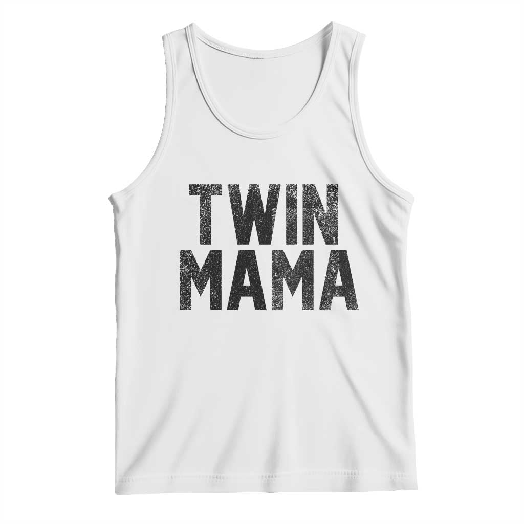 Twin Mama Tank Top Pregnancy Announcement New Mom Mothers Day Gift