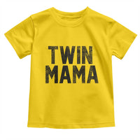 Twin Mama Toddler T Shirt Pregnancy Announcement New Mom Mothers Day Gift