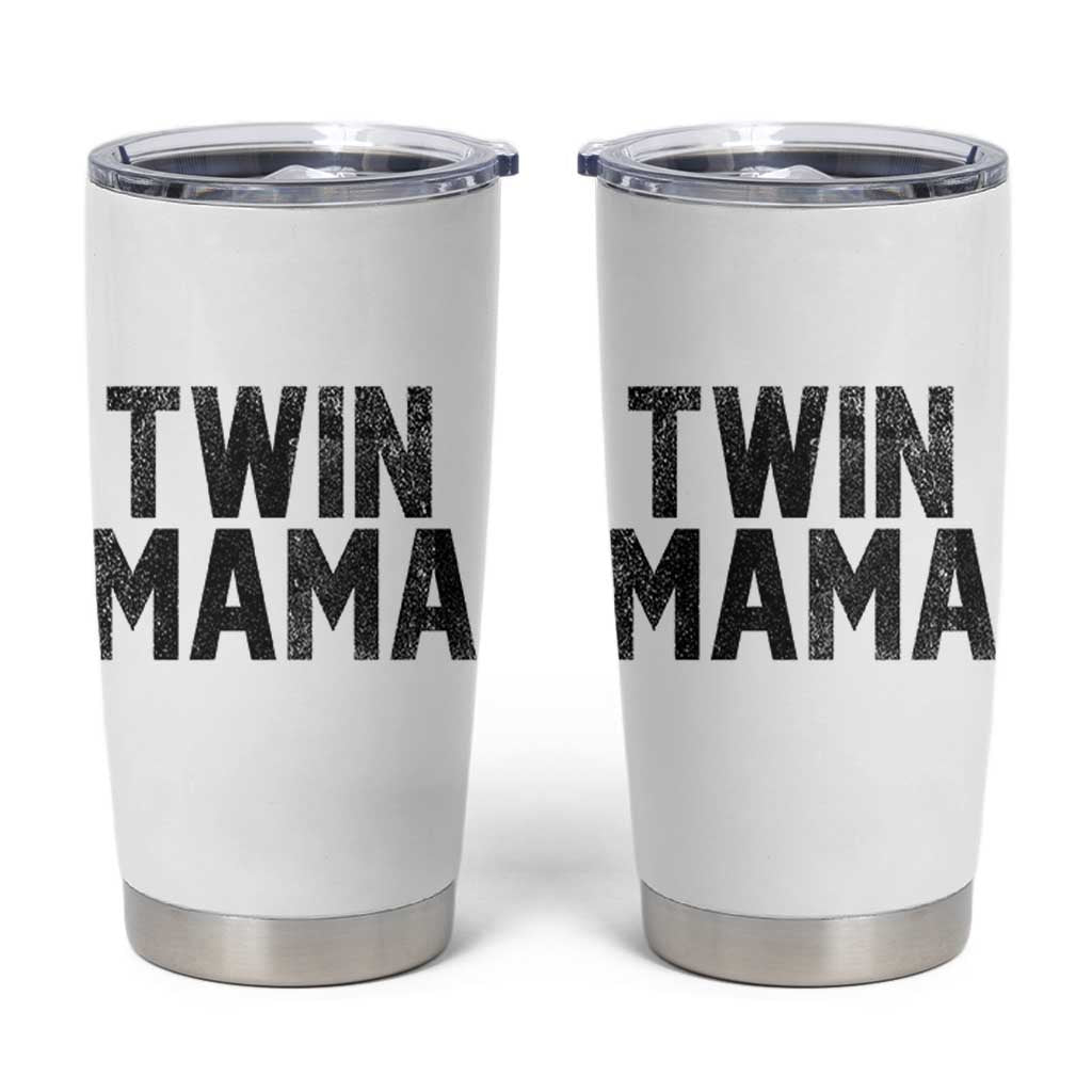 Twin Mama Tumbler Cup Pregnancy Announcement New Mom Mothers Day Gift