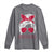 Georgia Lovers Long Sleeve Shirt Bulldogs Game Day Messy Bun - Wonder Print Shop