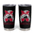 Georgia Lovers Tumbler Cup Bulldogs Game Day Messy Bun - Wonder Print Shop