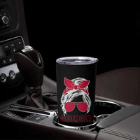 Georgia Lovers Tumbler Cup Bulldogs Game Day Messy Bun - Wonder Print Shop