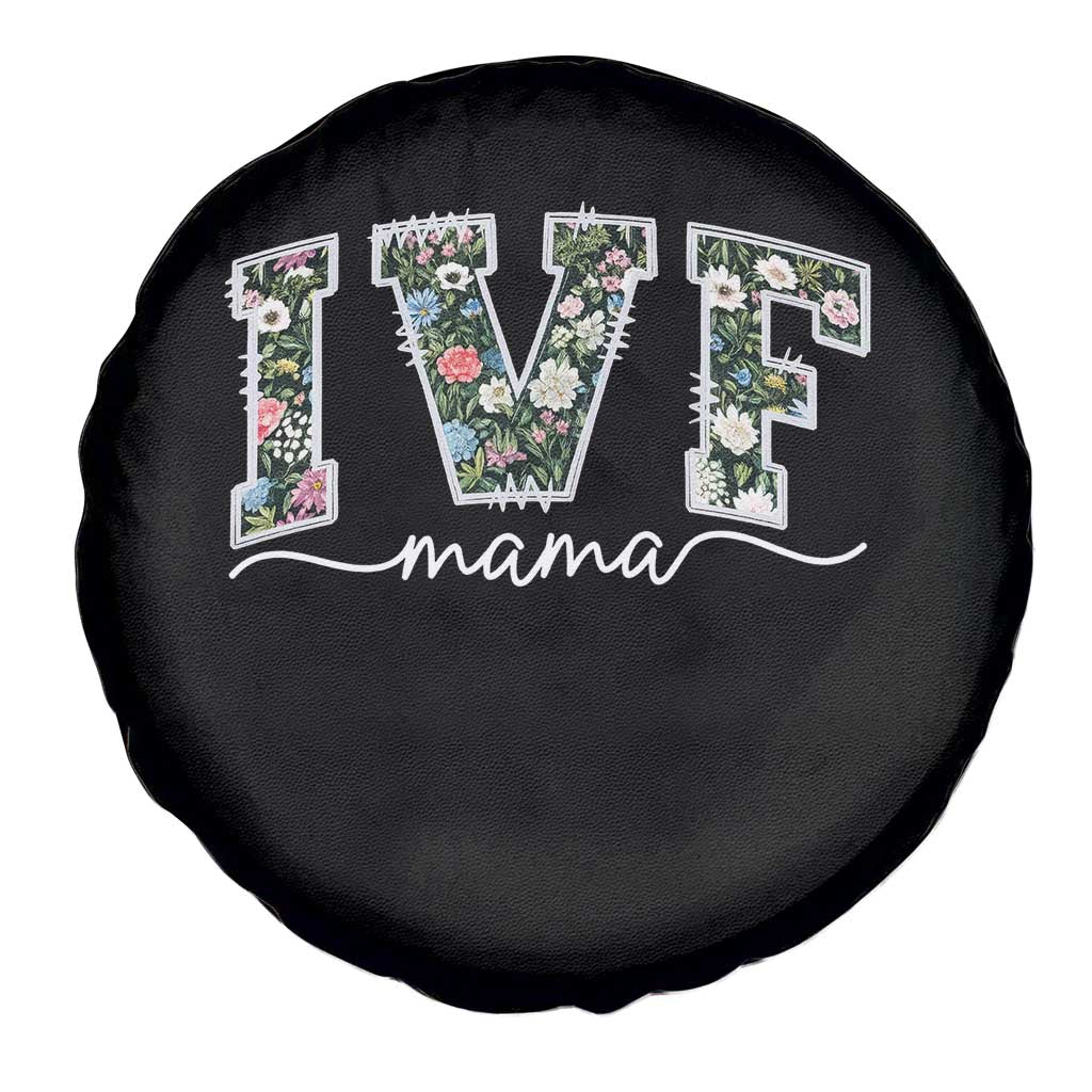 IVF Mama Spare Tire Cover Floral Mom Mothers Day - Wonder Print Shop