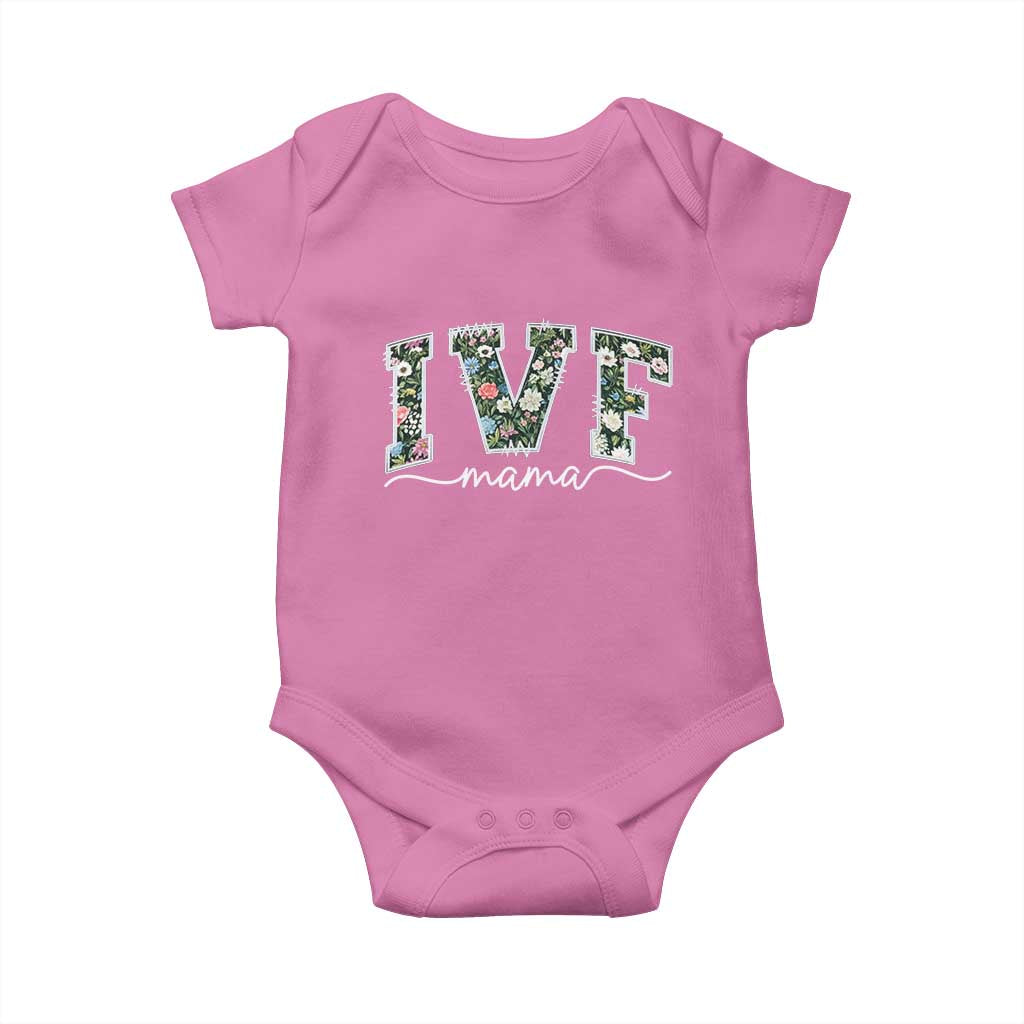 IVF Mama Baby Onesie Floral Mom Mothers Day - Wonder Print Shop