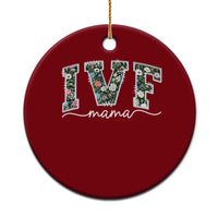 IVF Mama Ceramic Ornament Floral Mom Mothers Day - Wonder Print Shop