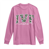 IVF Mama Long Sleeve Shirt Floral Mom Mothers Day - Wonder Print Shop