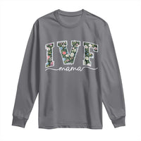 IVF Mama Long Sleeve Shirt Floral Mom Mothers Day - Wonder Print Shop