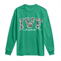 IVF Mama Long Sleeve Shirt Floral Mom Mothers Day - Wonder Print Shop