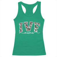 IVF Mama Racerback Tank Top Floral Mom Mothers Day - Wonder Print Shop