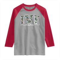 IVF Mama Raglan Shirt Floral Mom Mothers Day - Wonder Print Shop